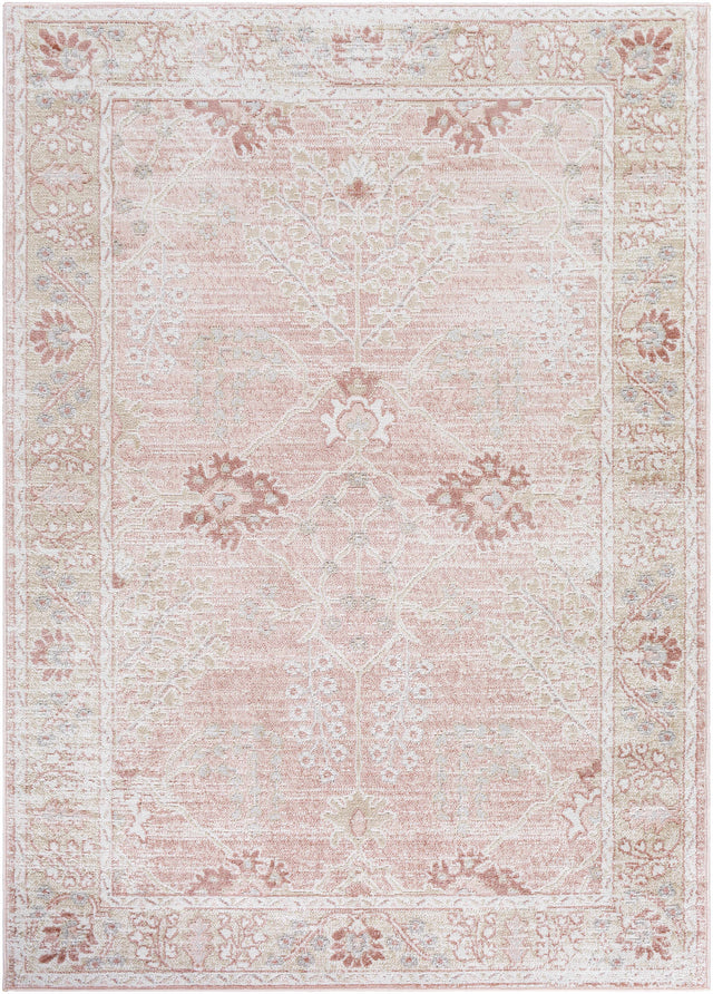 Barnwell Pink Area Carpet - Promo - Ornate Home