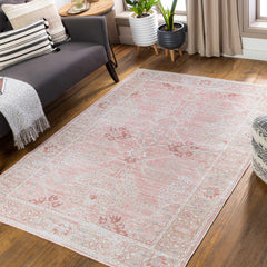 Barnwell Pink Area Carpet - Promo - Ornate Home