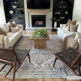 Barny Beige Flat Pile Washable Rug - Ornate Home