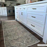 Barny Beige Flat Pile Washable Rug - Ornate Home