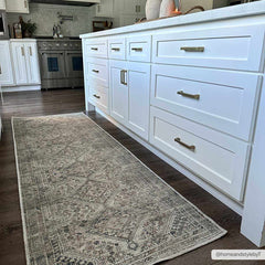 Barny Beige Flat Pile Washable Rug - Ornate Home