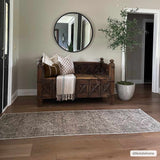Barny Beige Flat Pile Washable Rug - Ornate Home
