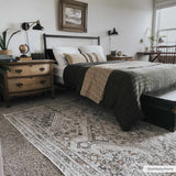 Barny Beige Washable Area Rug - Ornate Home