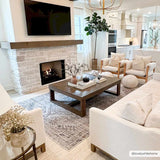 Barny Beige Washable Area Rug - Ornate Home