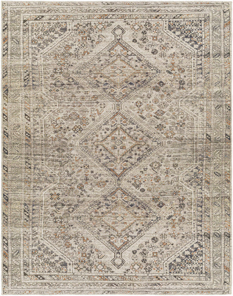 Barny Beige Washable Area Rug - Ornate Home