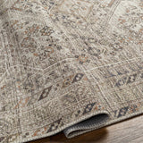 Barny Beige Washable Area Rug - Ornate Home