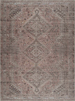 Barny Brown Flat Pile Washable Rug - Clearance - Ornate Home