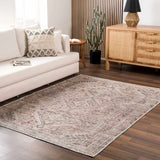 Barny Brown Flat Pile Washable Rug - Clearance - Ornate Home