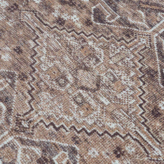 Barny Brown Flat Pile Washable Rug - Clearance - Ornate Home