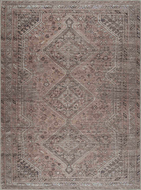 Barny Brown Washable Rug - Ornate Home