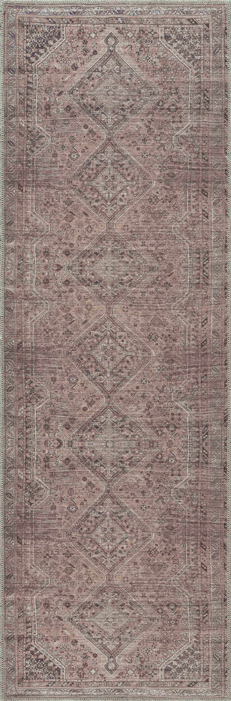 Barny Brown Washable Rug - Ornate Home