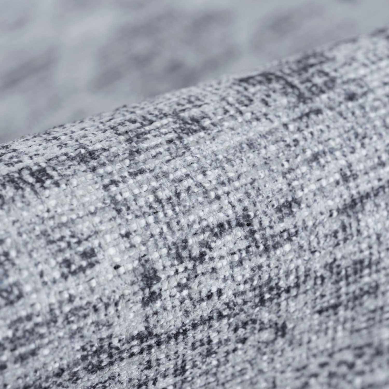 Barny Cream & Gray Washable Area Rug - Ornate Home