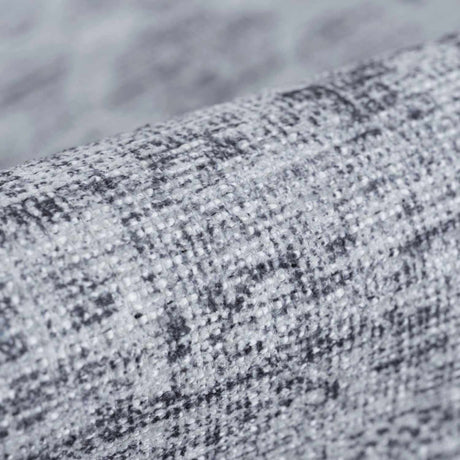 Barny Cream & Gray Washable Area Rug - Ornate Home