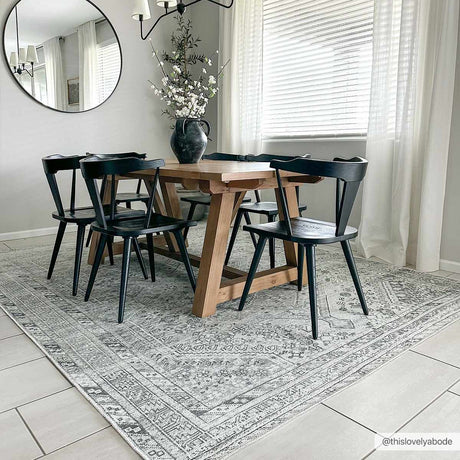 Barny Cream & Sage Washable Rug - Ornate Home