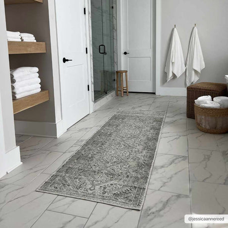 Barny Cream & Sage Washable Rug - Ornate Home