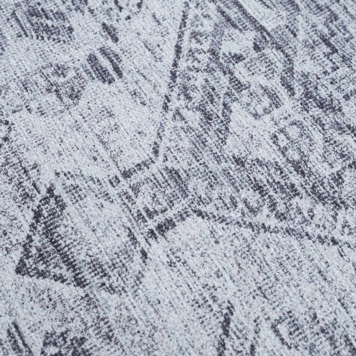 Barny Gray Blue Washable Rug - Clearance - Ornate Home