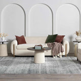 Barny Gray Blue Washable Rug - Clearance - Ornate Home