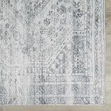 Barny Gray Blue Washable Rug - Clearance - Ornate Home