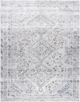 Barny Gray Denim Washable Rug - Clearance - Ornate Home