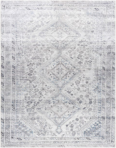 Barny Gray Denim Washable Rug - Clearance - Ornate Home
