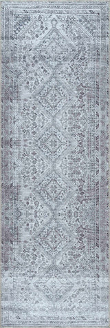 Barny Gray Denim Washable Rug - Clearance - Ornate Home