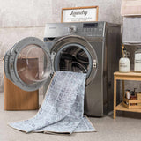Barny Gray Denim Washable Rug - Clearance - Ornate Home
