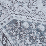 Barny Gray Denim Washable Rug - Clearance - Ornate Home