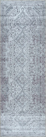 Barny Gray Washable Area Rug - Ornate Home