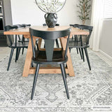 Barny Sage Flat Pile Washable Rug - Ornate Home