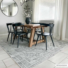 Barny Sage Flat Pile Washable Rug - Ornate Home
