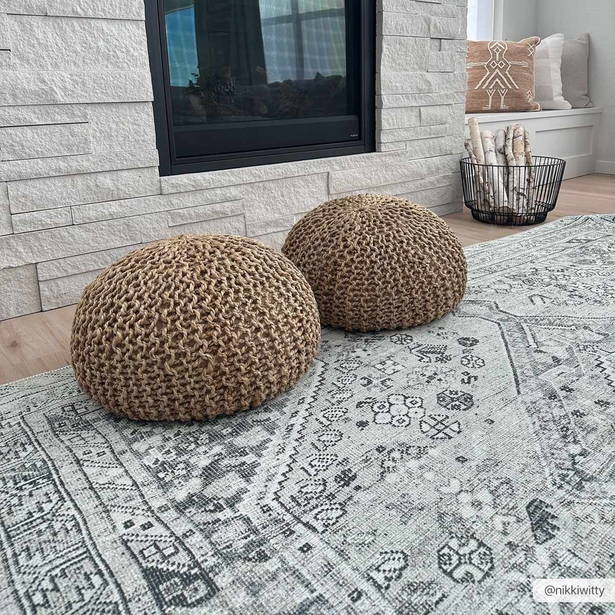 Barny Sage Flat Pile Washable Rug - Ornate Home