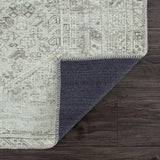 Barny Sage Flat Pile Washable Rug - Ornate Home