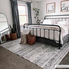 Barny Sage Flat Pile Washable Rug - Ornate Home