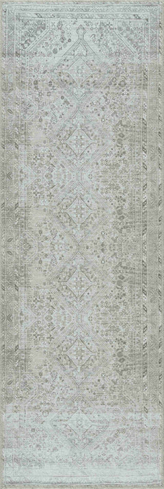 Barny Sage Flat Pile Washable Rug - Ornate Home