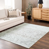 Barny Sage Flat Pile Washable Rug - Ornate Home