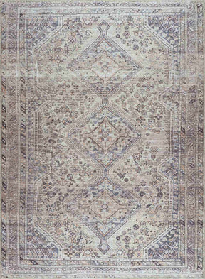 Barny Tan Washable Area Rug - Ornate Home