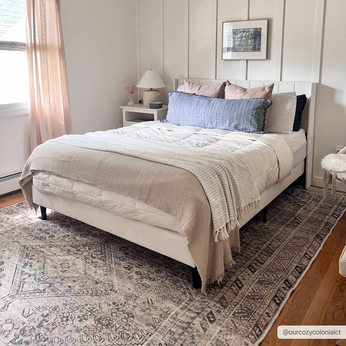 Barny Tan Washable Area Rug - Ornate Home
