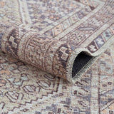 Barny Tan Washable Area Rug - Ornate Home