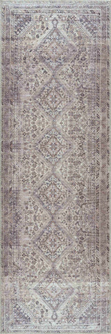 Barny Tan Washable Area Rug - Ornate Home