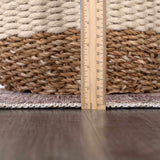 Barny Tan Washable Area Rug - Ornate Home
