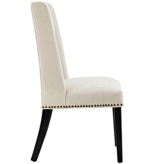 Baron Beige Fabric Dining Chair - Ornate Home