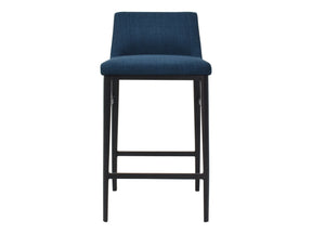 Baron Blue Counter Stool - Ornate Home
