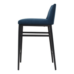 Baron Blue Counter Stool - Ornate Home