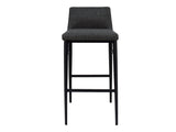 Baron Charcoal Grey Bar Stool - Ornate Home