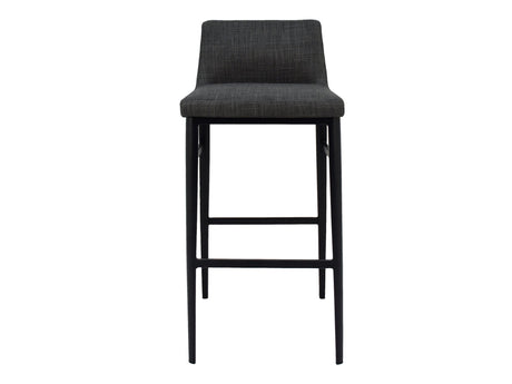 Baron Charcoal Grey Bar Stool - Ornate Home