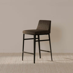 Baron Charcoal Grey Bar Stool - Ornate Home