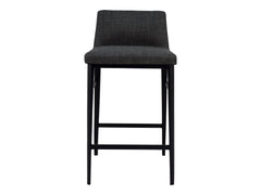 Baron Charcoal Grey Counter Stool - Ornate Home