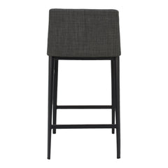 Baron Charcoal Grey Counter Stool - Ornate Home