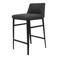 Baron Charcoal Grey Counter Stool - Ornate Home