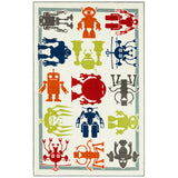 Baron Ivory/Multi Area Rug - Ornate Home